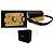 Borsa a tracolla CHANEL Boy Chain Nera Matelassé Patta in Pelle d'Agnello Oro Nero - vista 7