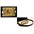 Borsa a tracolla con catena CHANEL Boy in vitello grana Noir Matelassé Oro Nero - vista 7