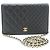 CHANEL Borsa a tracolla WOC Classic Wallet On Chain Nera Nero - vista 2
