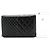 CHANEL Borsa a tracolla WOC Classic Wallet On Chain Nera Nero - vista 3