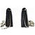 CHANEL Borsa a tracolla WOC Classic Wallet On Chain Nera Nero - vista 5