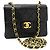 CHANEL Mini Square Small Chain Schultertasche Schwarz - Ansicht 2