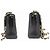CHANEL Mini Square Small Chain Schultertasche Schwarz - Ansicht 5