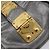 Borsa a mano Miu Miu in pelle grigia tono oro Auth BA15532V Marrone - vista 19