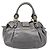 Borsa a mano Miu Miu in pelle grigia tono oro Auth BA15532V Marrone - vista 2