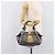 Borsa a mano Miu Miu in pelle grigia tono oro Auth BA15532V Marrone - vista 26