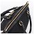 Borsa a Mano PRADA Nylon Pelle 2way Nero Oro Auth ki6822V D'oro - vista 6