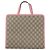 Borsa per bambini GUCCI GG Supreme PVC Beige 630589 Auth 204842A - vista 2