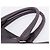PRADA Handtasche Vittero Dino Leather Purple Silver Auth 203600 Silber Lila - Ansicht 8