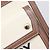 Borsa a mano BURBERRY Canvas 2way Beige Gold Auth 204656V D'oro - vista 22