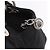 Borsa Christian Dior Lady Dior Canage Nylon Black Silver Auth 201347 Nero Argento - vista 21