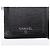 Cartera larga CHANEL de cuero negro con CC plateado Auth 204783 Plata - vista 18