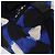Borsa CHANEL Airline Tote Bag Nylon 2way Blue Silver CC Auth ka6246V Argento - vista 18