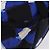 Borsa CHANEL Airline Tote Bag Nylon 2way Blue Silver CC Auth ka6246V Argento - vista 20