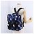 Borsa CHANEL Airline Tote Bag Nylon 2way Blue Silver CC Auth ka6246V Argento - vista 37