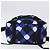 Borsa CHANEL Airline Tote Bag Nylon 2way Blue Silver CC Auth ka6246V Argento - vista 5