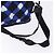 Borsa CHANEL Airline Tote Bag Nylon 2way Blue Silver CC Auth ka6246V Argento - vista 8