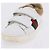 GUCCI Web Sherry Line Kinderschuhe aus Leder Weiß Auth ar14270 - Ansicht 21