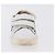 GUCCI Web Sherry Line Kinderschuhe aus Leder Weiß Auth ar14270 - Ansicht 6
