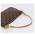 LOUIS VUITTON Monogram Pochette Accessoires Pouch M51980 LV Auth BA15816V Monogramma - vista 7