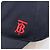 BURBERRY Kappe aus Baumwolle Navy Red Auth BA15549 Rot Marineblau - Ansicht 6