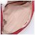 Bolsa de Ombro PRADA Camurça Vermelha Prata Auth 201372 Vermelho - vista 11
