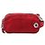 Bolsa de Ombro PRADA Camurça Vermelha Prata Auth 201372 Vermelho - vista 13