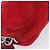 Bolsa de Ombro PRADA Camurça Vermelha Prata Auth 201372 Vermelho - vista 21