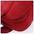 Bolsa de Ombro PRADA Camurça Vermelha Prata Auth 201372 Vermelho - vista 23