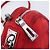 Bolsa de Ombro PRADA Camurça Vermelha Prata Auth 201372 Vermelho - vista 26