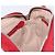 Bolsa de Ombro PRADA Camurça Vermelha Prata Auth 201372 Vermelho - vista 29