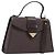 Autre Marque Borsa a mano SAINT LAURENT PVC Canvas 2way Brown Gold Auth BA15808A Marrone D'oro