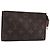 LOUIS VUITTON Monogram Bucket PM Accessory Pouch LV Auth 204384