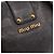 Borsa a Mano Miu Miu in Pelle 2way Grigio Tono Oro Auth 167623M Marrone - vista 22