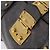 Borsa a Mano Miu Miu in Pelle 2way Grigio Tono Oro Auth 167623M Marrone - vista 23