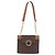 Céline Borsa a tracolla CELINE Macadam con catena in PVC e pelle Marrone Oro Auth ka6066 D'oro - vista 13