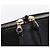 Borsa a tracolla CHANEL COCO Mark Chain in pelle caviar nera e oro CC Auth 201540A Nero D'oro - vista 10