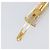 Fermi capelli CHANEL Valletta metallo Gold CC Auth 201528M D'oro - vista 14