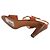 Céline leather sandals camel - view 6