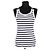 Jean Paul Gaultier Top sin mangas azul marino