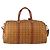 Bolso MCM Vicetos Boston PVC Cuero 2way Marrón Tono Dorado Auth 199534 Castaño - vista 2