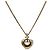Collana Christian Dior Metallo Tono Oro Auth 203714