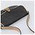Borsa a tracolla Christian Dior Honeycomb PVC Leather Nero Oro Auth 204704 - vista 6