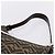 Borsa a tracolla FENDI Zucca Canvas Mamma Baguette Nero Argento Auth BA15572A - vista 14
