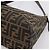 Borsa a tracolla FENDI Zucca Canvas Mamma Baguette Nero Argento Auth BA15572A - vista 15