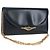 Borsa a tracolla con catena CARTIER Pelle Navy Gold Auth 201192V D'oro Blu navy