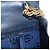Borsa a tracolla con catena CARTIER Pelle Navy Gold Auth 201192V D'oro Blu navy - vista 11