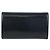 Borsa a tracolla con catena CARTIER Pelle Navy Gold Auth 201192V D'oro Blu navy - vista 2