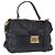 Borsa a mano Miu Miu in pelle 2way Nero Tono Oro Auth ka6192A