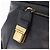 Borsa a mano Miu Miu in pelle 2way Nero Tono Oro Auth ka6192A - vista 29